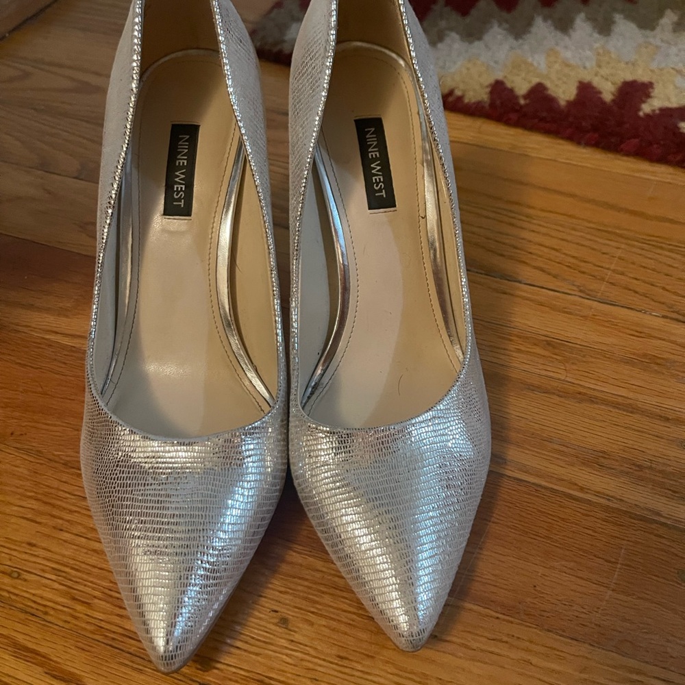 Nine West Silver Women's Shoes